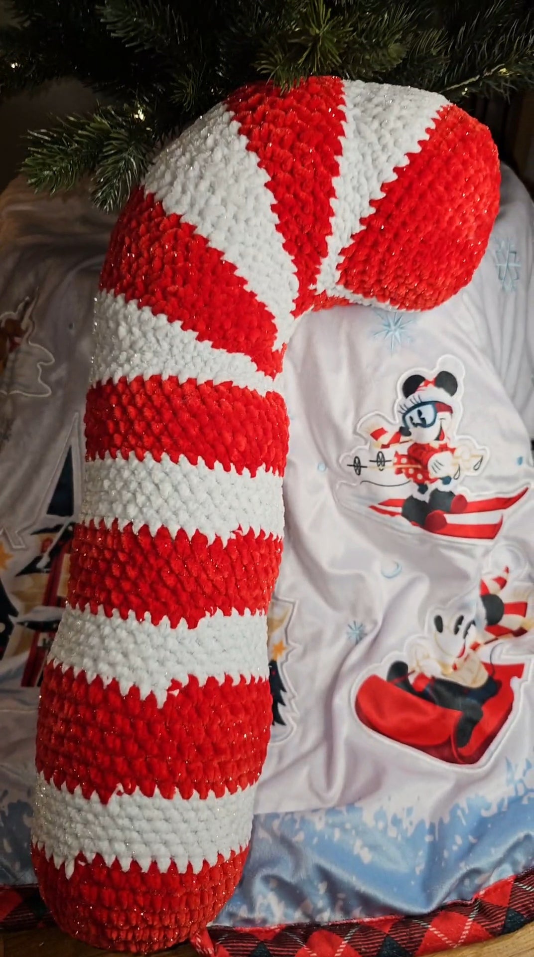 Zuckerstangen Kissen ❤️🎄