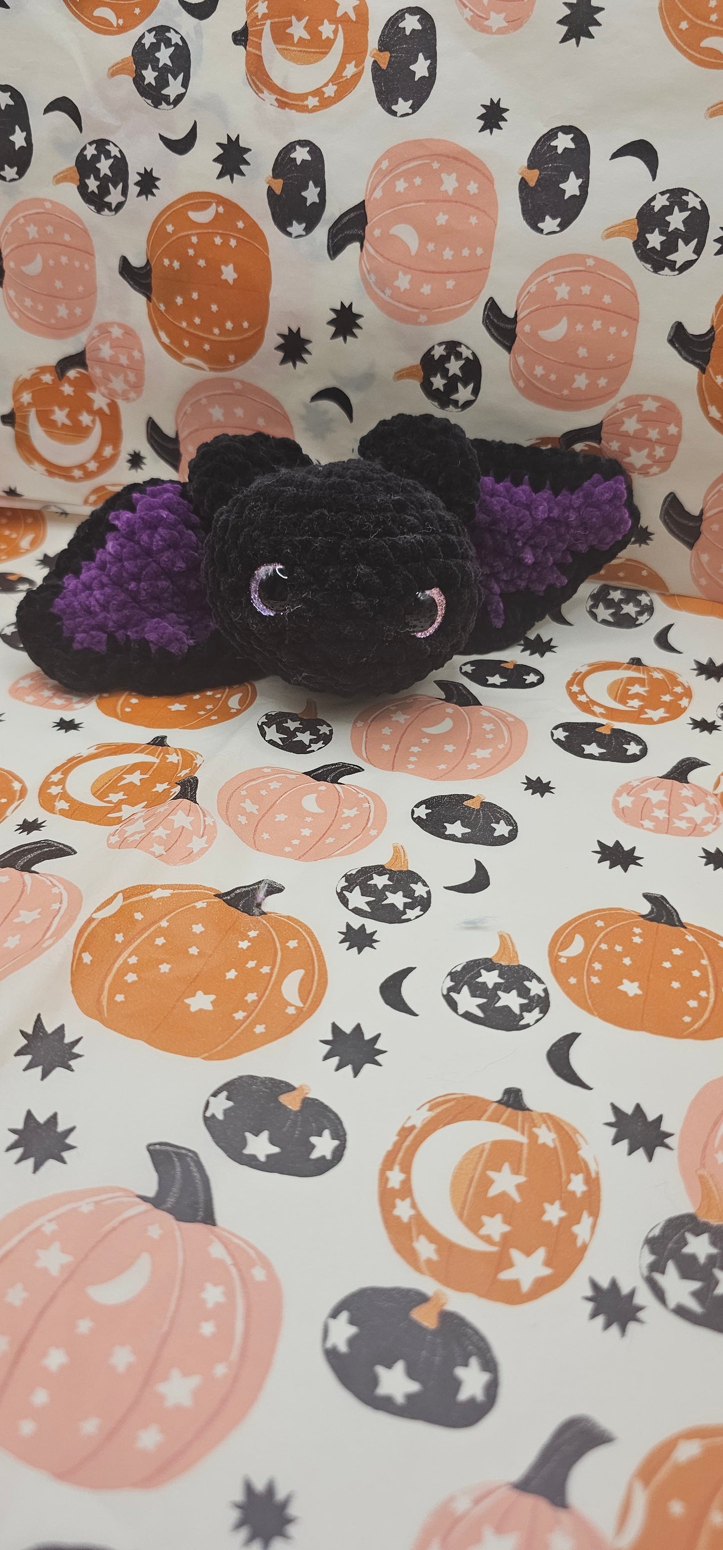 Fledermaus Schwarz mit Glitzeraugen 🦇