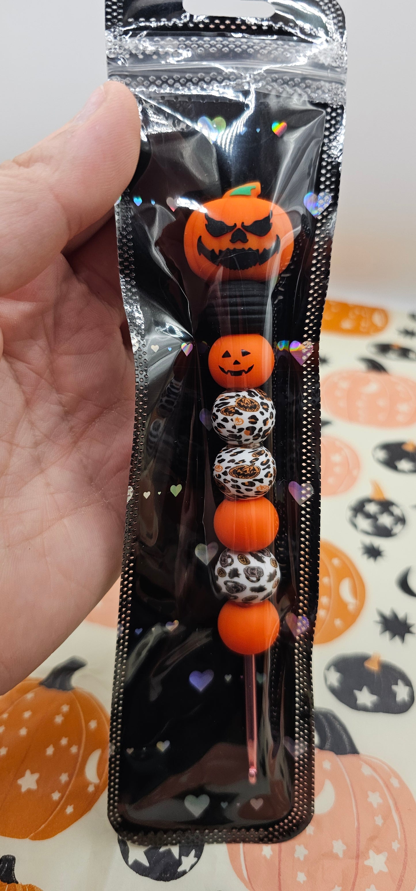 Ergonomische Häkelnadel 3,5 Halloween 🎃