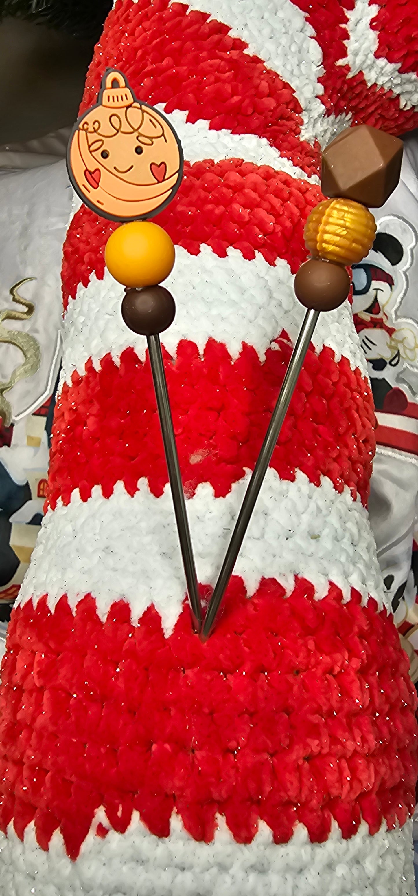 Weihnachtliche Amigurumisticks 🎄🎅